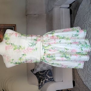 Pippa and Julie Floral 2-piece Skitrt and Top